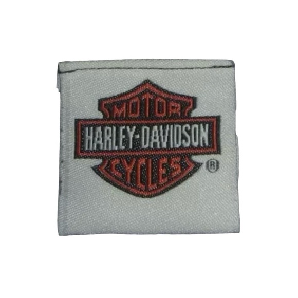 Almost Vintage Harley-Davidson Shirt Butterfly Rhinestone y2k Baby Tee Gray 2007 - Picture 10 of 12